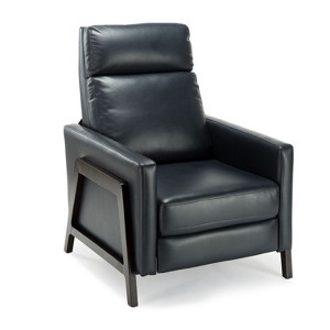 NicBex Leather Accent Chair,Upholstered Living Room Chair with High Backrest,Mid-Century Armchair,Push-Back Accent Chairs for Living Room - 1 of 4