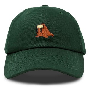 Dalix Walrus Cap Embroidered Mens Cotton Dad Hat Baseball Hat - 1 of 4