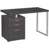Sapphtopaz Modern Home Office Desks Computer Desk with Storage Drawers Writing Desk Gaming Desk Office Desk for Home Office - 4 of 4