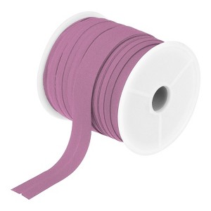 Unique Bargains Cotton Sewing Craft Embellishments Single Fold Bias Tape - 1 of 4