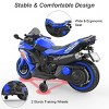 TopComfy Baby Walkers Kids Ride On Cycle Blue Powerful Operated Design Fun Riding Experience Great For Kids, Blue, 41.73"*19.29"*24.41" - 4 of 4