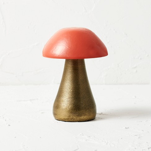 Medium Mushroom Figure Orange/Gold - Opalhouse™ designed with Jungalow™ - image 1 of 4