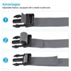 Unique Bargains Travel Luggage Adjustable Buckle Outdoor Bag Suitcase Belt - 4 of 4