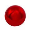 Kurt Adler Glass Ball Christmas Tree Ornament Set, Shiny Red, 3" (4-Count) - 3 of 4