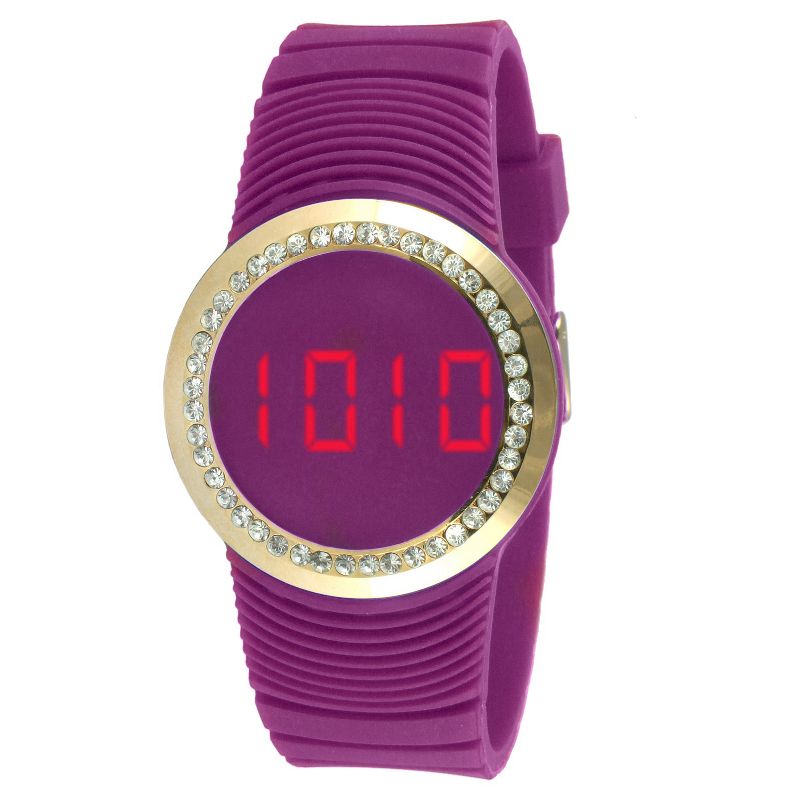 Women&#39;s TKO Digital Touch Watch - Purple, 1 of 3