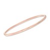 Ross-Simons Italian 22kt Rose Gold Over Sterling Jewelry Set: 3 Polished Bangle Bracelets - 3 of 4