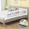 Infans 71" Toddler Foldable Bed Rail w/ Adjustable Safety Strap, Bedrail Guard - 3 of 4