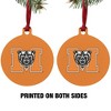 Mercer University Primary Logo Aluminum Holiday Christmas Tree Ornament - 2 of 4