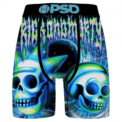 Mens Rick and Morty Skulls PSD Boxer Briefs