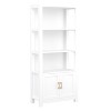 Martha Stewart Hutton 68" Shaker Bookcase with Storage Cabinet - 2 of 4
