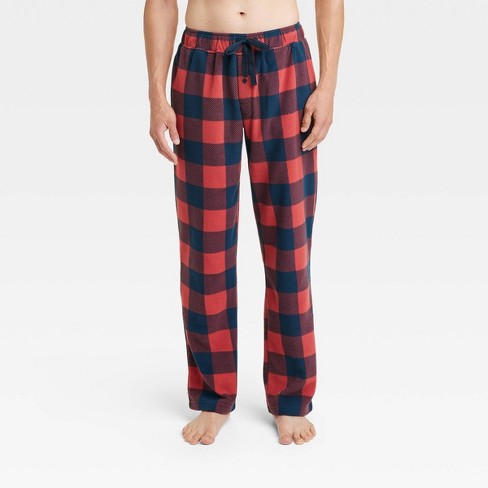 Regular Fit Pajama Pants - Blue/plaid - Men