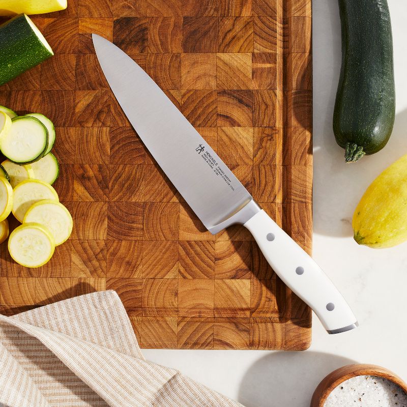 Henckels Forged Accent 8-inch Chef's Knife - White Handle, 2 of 3