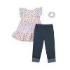 Little Lass Big Girls 2 Piece Capri Set - 2 of 2