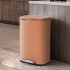 BestMassage Trash Can 13 Gallon/50L Stainless Steel Garbage Can with Removable Inner Bucket Slow-Close Lid and Odor-Proof Bin - 2 of 4