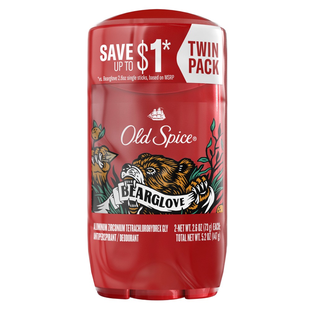 UPC 012044023358 product image for Old Spice Wild Bearglove Scent Invisible Solid Antiperspirant & Deodorant for Me | upcitemdb.com