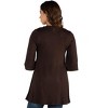Maternity Open Front Elbow Length Sleeve Cardigan - 24seven Comfort Apparel™ - 3 of 3