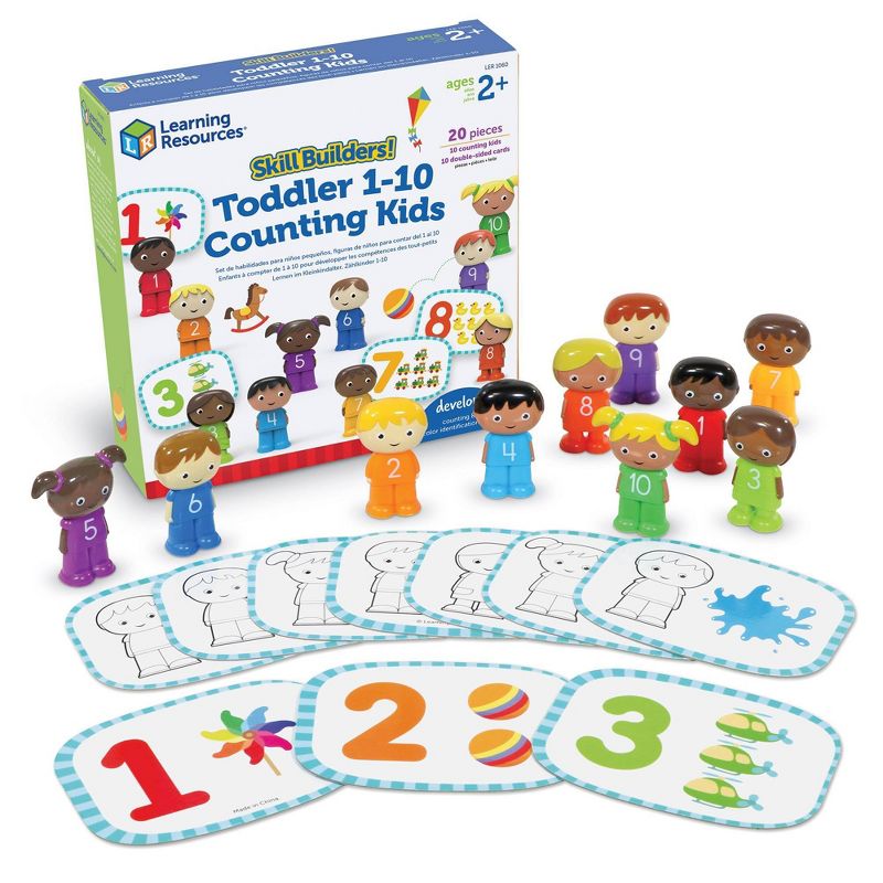 Learning Resources Skill Builders! Toddler 1-10 Counting Kids, 1 of 7
