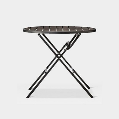 Folding patio discount bistro table target