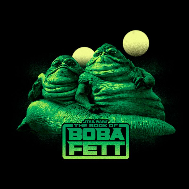 Men's Star Wars: The Book of Boba Fett The Hutt Twins T-Shirt, 2 of 6