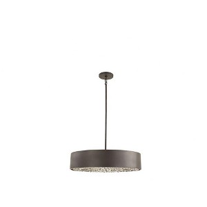 Savoy House Azores 6 - Light Pendant in  Black Cashmere - 1 of 1