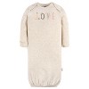 Gerber Baby Girls' Gowns with Mitten Cuffs, 4-Pack - 2 of 4