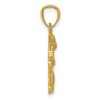Black Bow Jewelry 14k Yellow Gold Textured Koala Pendant - 2 of 4