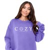 Simply Sage Market S.W.Smiley Cozy Outline Garment Dyed Sweatshirt - 2 of 4