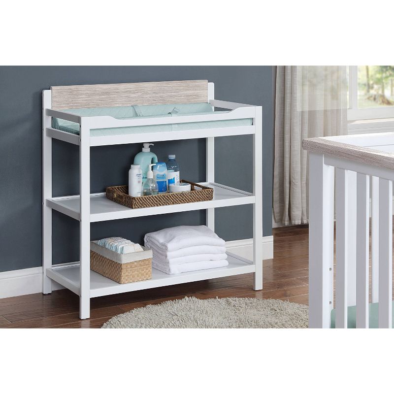 Suite Bebe Hayes Changing Table - White/Natural, 4 of 5