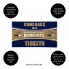 Evergreen Come Back with Tickets Montana State University 28" x 16" Woven PVC Indoor Outdoor Doormat - 3 of 4