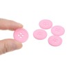 Unique Bargains Sewing Resin Round Flat 4-Hole Replacement Craft Buttons 20 Pcs - 4 of 4