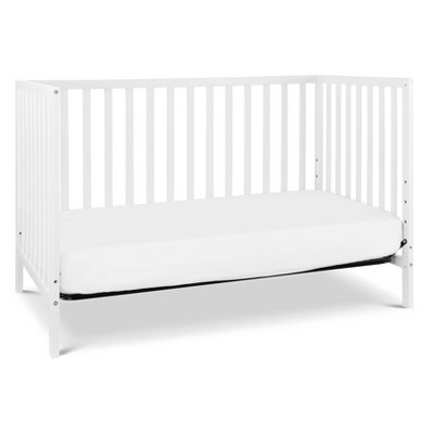 White Pine 4-in-1 Convertible Crib with Fixed Side Rails
