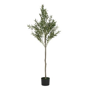 NicBex 70" Artificial Bamboo with Pot Realistic Faux Plant for Indoor/Outdoor Decor, Easy Maintenance, Sturdy Base, Lifelike Segmented Stems - 1 of 4