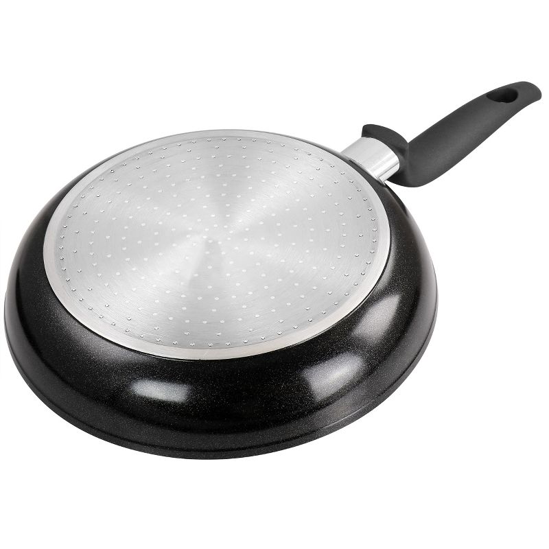 Tosca Cortona 10 Inch Nonstick Aluminum Frying Pan in Warm Black, 3 of 7