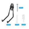 Unique Bargains Heavy Duty Hanging Ladder Bike Garage Storage Utility Hooks 6 Pcs - 3 of 4