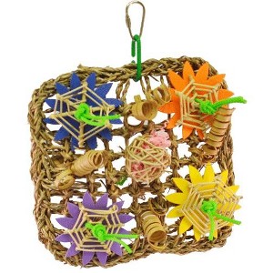 PetDropShipper A&E Cages Happy Beaks Deluxe Vine Mat Bird Toy - Small - 1 of 1