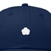 Dalix Lil Flower Embroidered Cotton Cap Outdoor Dad Hat Womens - 2 of 4