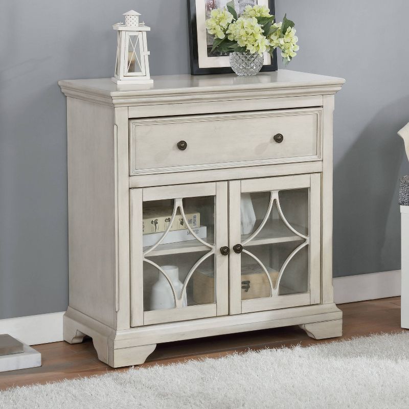 Evadra Hallway Cabinet Antique White - HOMES: Inside + Out, 3 of 6