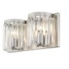 Livex Lighting Ashton 2 - Light Vanity in  Brushed Nickel - 3 of 4
