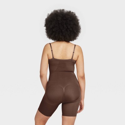 Assets Spanx Women Remarkable Results All-In-One Shaping Open-Bust Bodysuit
