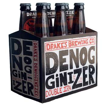 Drake's Denogginizer Imperial IPA Beer - 6pk/12 fl oz Cans
