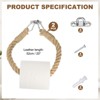 Unique Bargains Wall-Mounted Toilet Paper Holder - 2 of 4