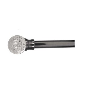 Versailles Lexington LX06 Bubble Finial Rod Set - Pewter/Silver - 1 of 3