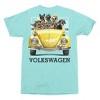 Mens Volkswagen Dog Days Front and Back Print T-Shirt - 2 of 4