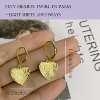 Sterling Silver Leverback Earrings for Women, 14K Gold and Silver Drop Dangle Earrings Jewelry Hypoallergenic - 2 of 4