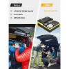 Car Rooftop Cargo Carrier Bag - for Top of Vehicle with/Without Rack, Includes, Anti-Slip Mat, Storage Bag, Door Hooks - 3 of 4