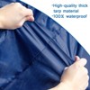 Aoibox Waterproof Queen Mattress Storage Bag Heavy Duty Thick Tarp Cover with Reinforced Handles Strong Zipper Reusable - 3 of 4
