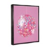 Stupell Industries Pink Disco Ball Groovy PatternFloater Canvas Wall Art - 3 of 4