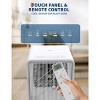8,000 BTU Portable Air Conditioner with Remote Control - 3-In-1 Free Standing AC Unit with Dehumidifier & Fan - 4 of 4