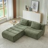 TiramisuBest 108 Inch Sofa Oversized Chenille 3 Seater Compressed Sofa No Assembly Cloud Soft Lounge Ready for Apartment Living Room - 2 of 4