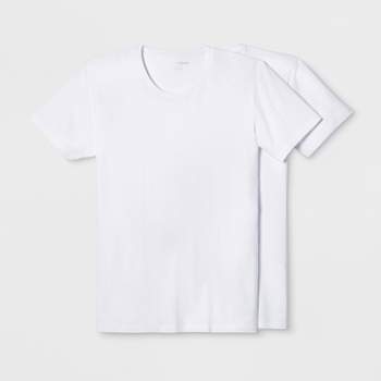 Men's Short Sleeve 4pk Crewneck T-shirt - Goodfellow & Co™ White Xl : Target